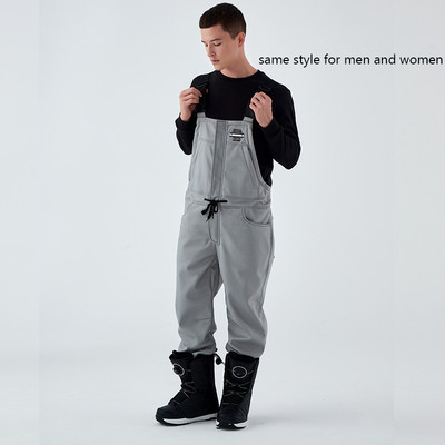 Iarna Nouă Costum de schi dintr-o bucată Salopete Femei Bărbați Pantaloni de schi Pantaloni de snowboard în aer liber Salopete rezistente la vânt Impermeabil Pantaloni de zăpadă cald