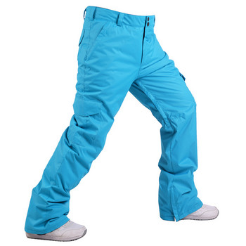 Зимни ски панталони за мъже Сноуборд панталони Водоустойчиви ветроустойчиви удебелени термални ски панталони Сноуборд Снежни панталони