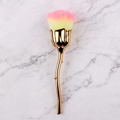 Četkica za prašinu za nokte Četkica za dizajn ruža Četkica za nokte Četkica za čišćenje noktiju Četkica za šminku Četkica za puder u prahu Alati za nokte