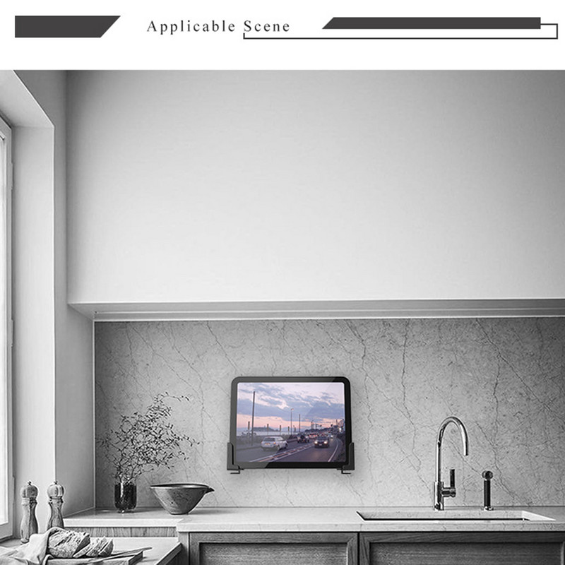 Tahvelarvuti seinale kinnitatav tugiklamber iPadile Universaalne reguleeritav telefoni raami seinahoidik iPhone Xiaomi jaoks, mis ühildub Ereaderiga