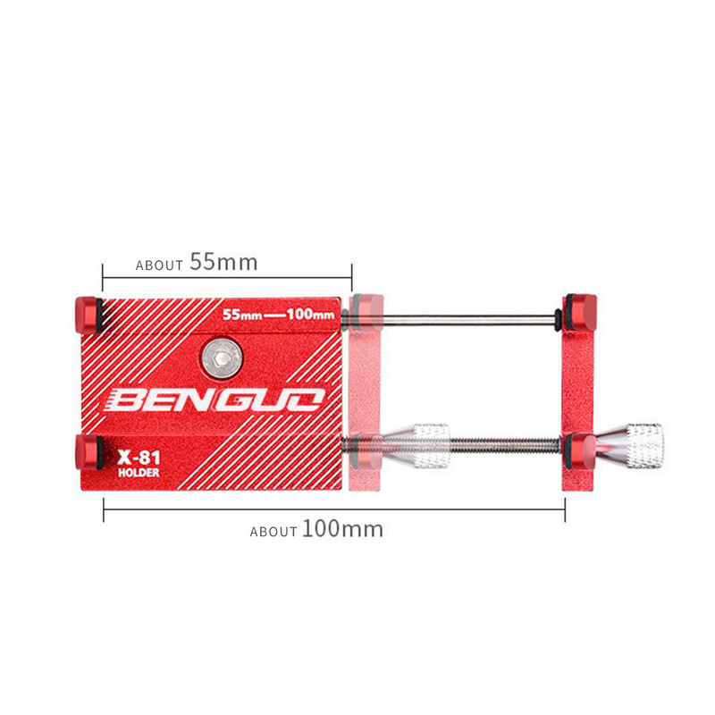 Suport de clemă pentru ghidon de motocicletă Suport pentru telefon Suport din aluminiu reglabil pentru scuter electric Suport pentru telefon mobil pentru iPhone