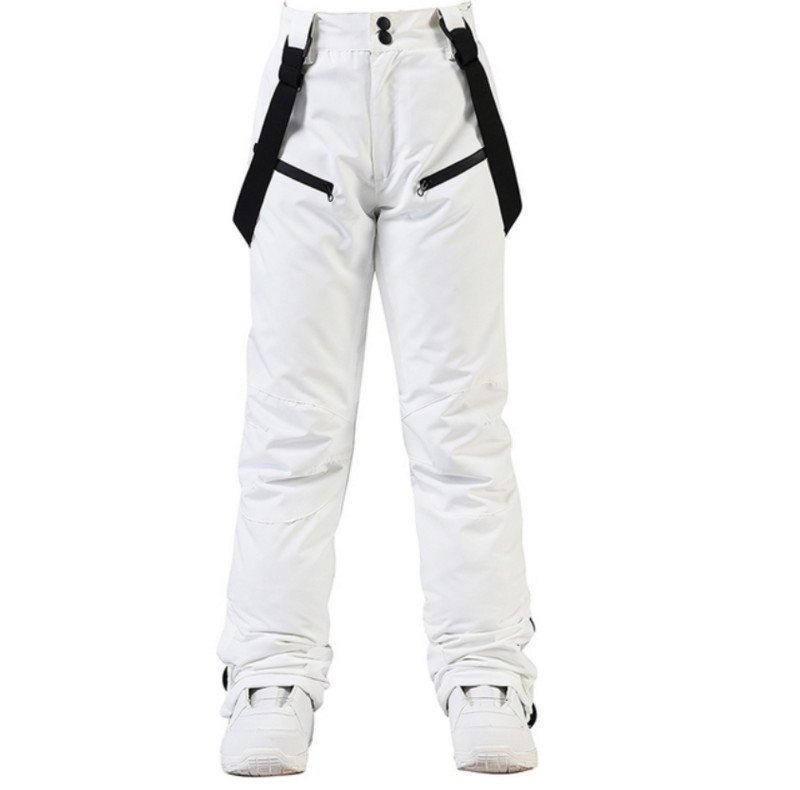 Slidinėjimo kelnės Naujos lauko sportinės aukštos kokybės petnešos Vyriškos moteriškos vėjui nepralaidžios vandeniui šiltos žiemos snieglenčių dvivietės slidės