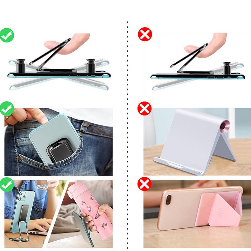 Suport inel pentru telefon Suport pentru degete pentru suport magnetic pentru mașină, birou, pliabil, cu rotație de 360°, suport pentru mâner din spate pentru telefon mobil pentru iPhone