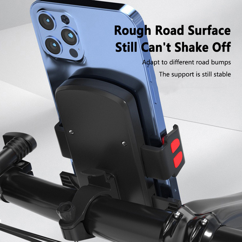 Držač za telefon za bicikl Motocikl Držač za mobitel Otporan na udarce Upravljač bicikla Podrška za navigaciju Nosač za montažu Podrška za stalak za bicikl MTB