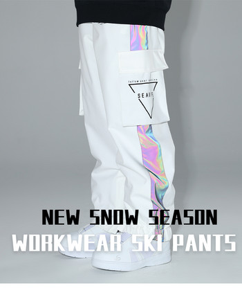 Ανδρικά και γυναικεία παντελόνια σκι ενδύματα σκι anti-phoenix αδιάβροχες φόρμες λέιζερ παντελόνια σκι ζεστός εξοπλισμός σκι