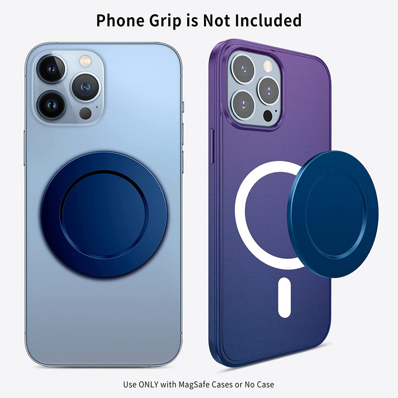 Magnetic Base for Iphone 13 12 Magsafe Socket Base Αφαιρούμενη και συμβατή με ασύρματη φόρτιση Λειτουργεί με υποδοχή τηλεφώνου Socket Grip