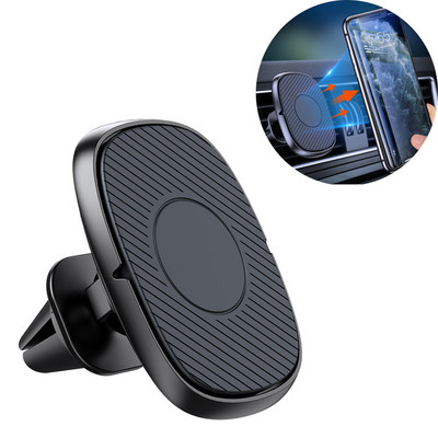 UIGO Универсална магнитна стойка за автомобилен държач за телефон в колата за iPhone 11 Samsung GPS Magnet Air Vent Mount Държач за мобилен телефон