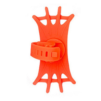 Silikoonist mobiiltelefoni hoidik Jalgratta mootorratta alus 360° Pööratav Rattasõit Jalgratta jalgratas Nutitelefoni GPS-i tugiklamber