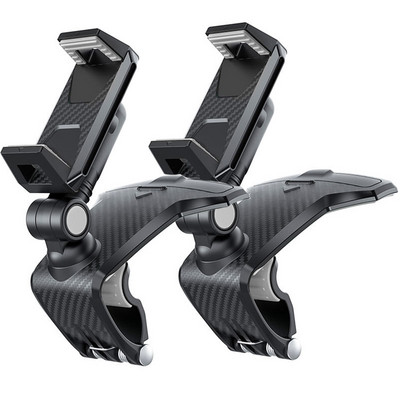 Universalus prietaisų skydelis automobilio telefono laikiklio spaustukai galinio vaizdo veidrodžio tvirtinimo stovas GPS laikiklis automobilinis laikiklis skirtas iPhone 13 12 Samsung XiaoMi