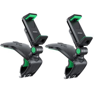 Universalus prietaisų skydelis automobilio telefono laikiklio spaustukai galinio vaizdo veidrodžio tvirtinimo stovas GPS laikiklis automobilinis laikiklis skirtas iPhone 13 12 Samsung XiaoMi