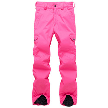 2021 Висококачествени ски панталони Дамски ски панталони Топли ветроустойчиви водоустойчиви панталони за сняг сноуборд Панталони на открито Зимни панталони за туризъм Панталони
