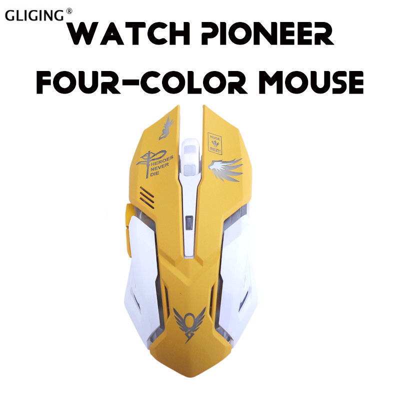 Mercy Gaming Mouse 2400 DPI USB žični CF Gamer miševi sa 6 gumba za PC prijenosno računalo Overwatch