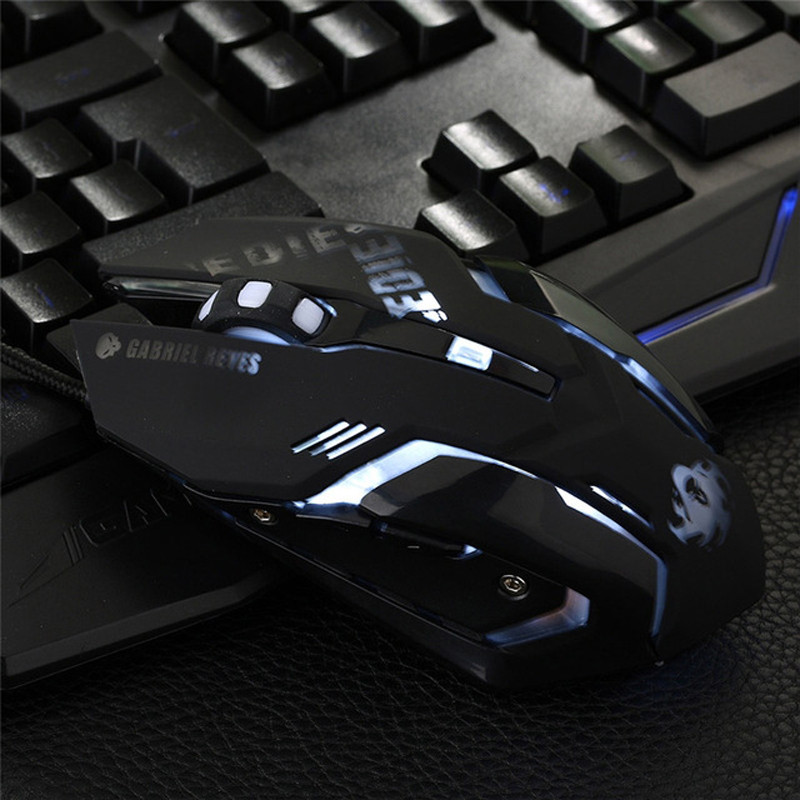 Mercy Gaming Mouse 2400 DPI USB žični CF Gamer miševi sa 6 gumba za PC prijenosno računalo Overwatch