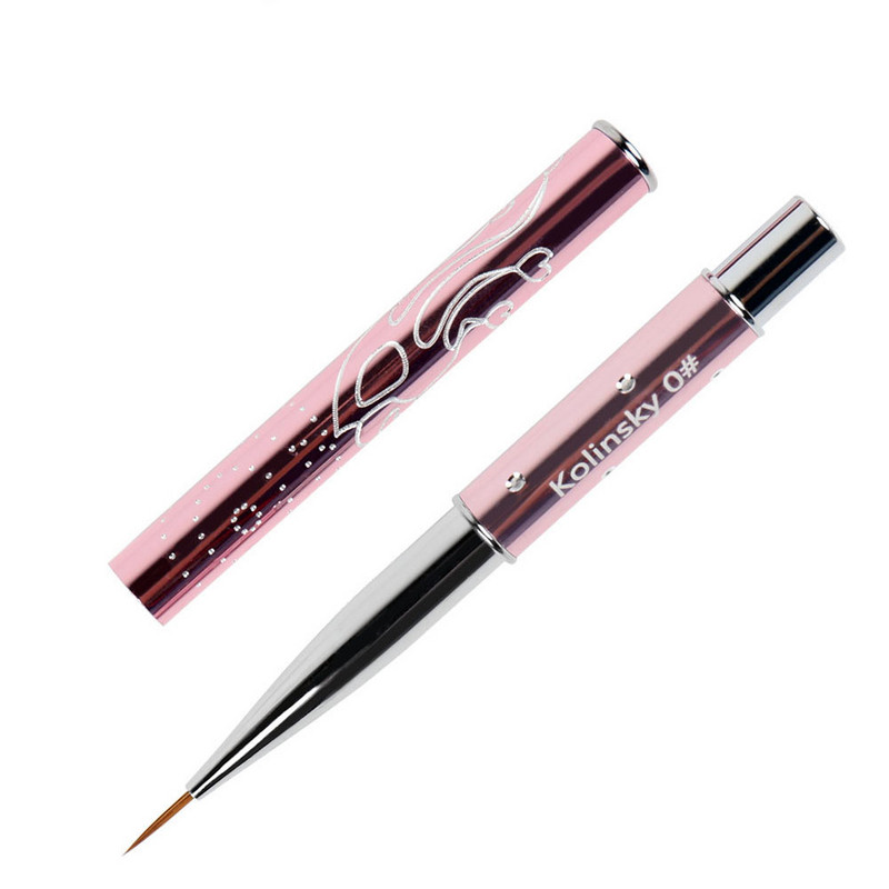 BQAN Ultra vékony 4/5/7/10mm körömbélés ecset faragás festmény virág design csíkok vonalak köröm manikűr eszköz barkács rajztoll