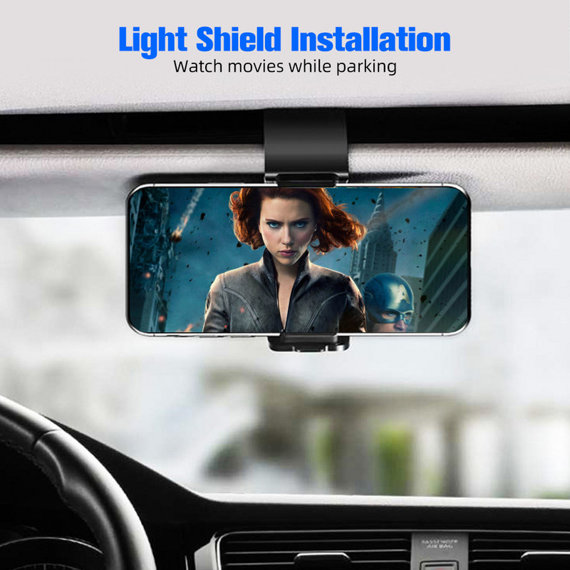 FONKEN Suport pentru telefon auto Suport universal pentru telefon în panoul de bord de navigare GPS pentru mașină Suport pentru telefon mobil pentru Xiaomi Redmi 9 Pro