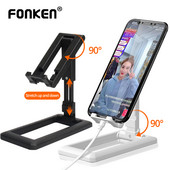 FONKEN Πτυσσόμενη βάση θήκης τηλεφώνου Επιτραπέζια βάση Κλιπ Universal Desktop θήκη κινητού τηλεφώνου για iPhone 13 12 Xiaomi Samsung Lazy Holder