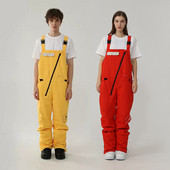 2022 m. neperpučiamas vėjas, šiltos moteriškos kelnės lauko snieglenčių sportui vyriškas kombinezonas, moteriškas slidinėjimo kombinezonas kalnuose, šildomi laisvi moteriški drabužiai