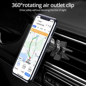 FONKEN Car Airvent Βάση στήριξης Κλιπ 360 Περιστρεφόμενη μπάλα 17mm Βάση τηλεφώνου Αξεσουάρ Ταμπλό αυτοκινήτου Βάση στήριξης τηλεφώνου GPS