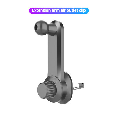 FONKEN Car Airvent Βάση στήριξης Κλιπ 360 Περιστρεφόμενη μπάλα 17mm Βάση τηλεφώνου Αξεσουάρ Ταμπλό αυτοκινήτου Βάση στήριξης τηλεφώνου GPS