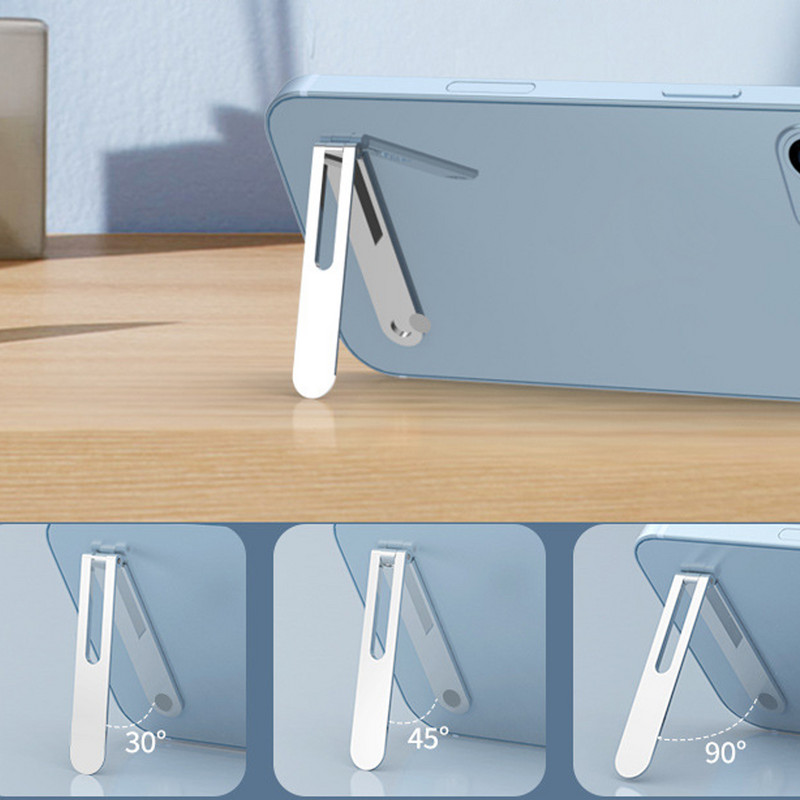 FONKEN Držač za telefon Stolni Metalni Mini Podrška za pametni telefon za iphone 13 12 Pro Max Xiaomi Huawei Univerzalni sklopivi stalak za telefon