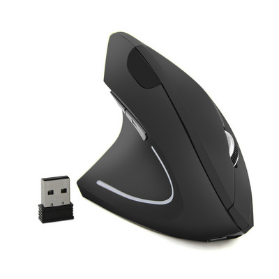 CHYI ergonómikus balkezes gamer egér otthoni függőleges egerek egészséges csukló gyógyító 1600DPI USB optikai számítógépes egér laptophoz