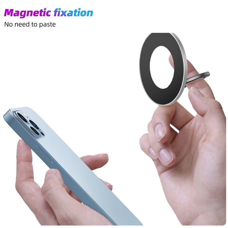 FONKEN pre Apple Magsafe držiak na prsteň s ultratenkým magnetickým stojanom na telefón pre iPhone 14 13 12 Pro Max držiak na smartfón
