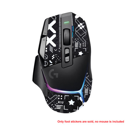 Neklizajuća naljepnica za miš Logitech G502 X PLUS bežična posebna odgovarajuća bočna naljepnica za upijanje znoja pubg dodaci za kožu guštera