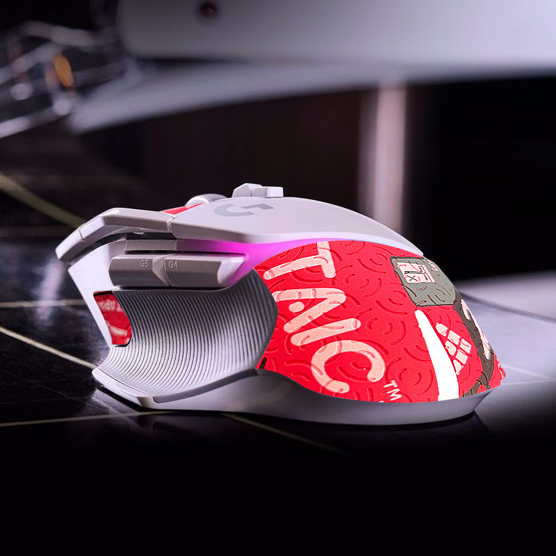 Neklizajuća naljepnica za miš Logitech G502 X PLUS bežična posebna odgovarajuća bočna naljepnica za upijanje znoja pubg dodaci za kožu guštera
