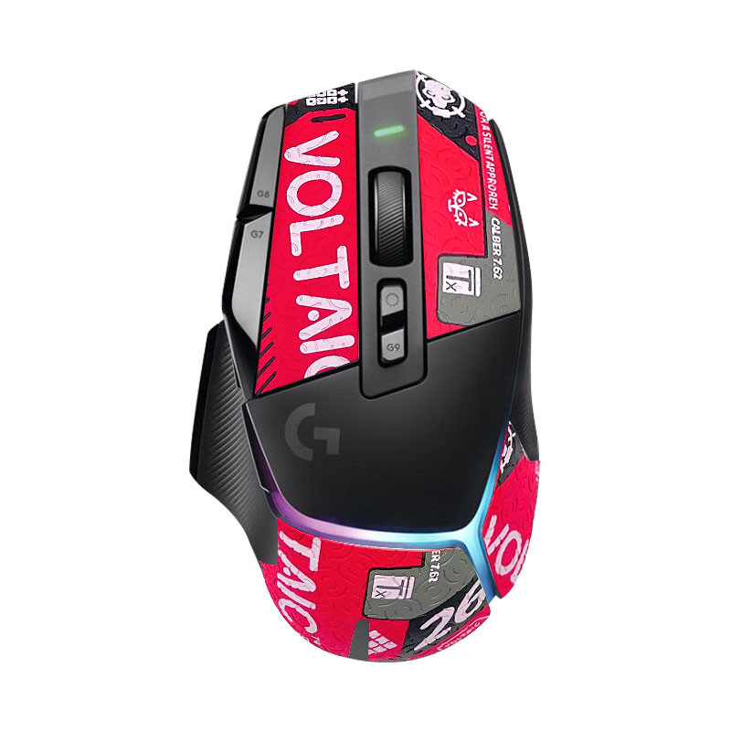 Neklizajuća naljepnica za miš Logitech G502 X PLUS bežična posebna odgovarajuća bočna naljepnica za upijanje znoja pubg dodaci za kožu guštera