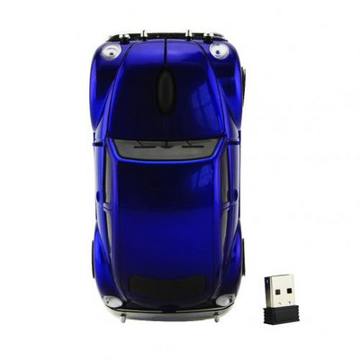 Vezeték nélküli autó alakú számítógépes egér USB optikai mini 3d ergonómikus SUV játék egerek hordozható PC gamer mause laptophoz, Macbookhoz