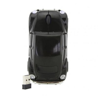 Vezeték nélküli autó alakú számítógépes egér USB optikai mini 3d ergonómikus SUV játék egerek hordozható PC gamer mause laptophoz, Macbookhoz