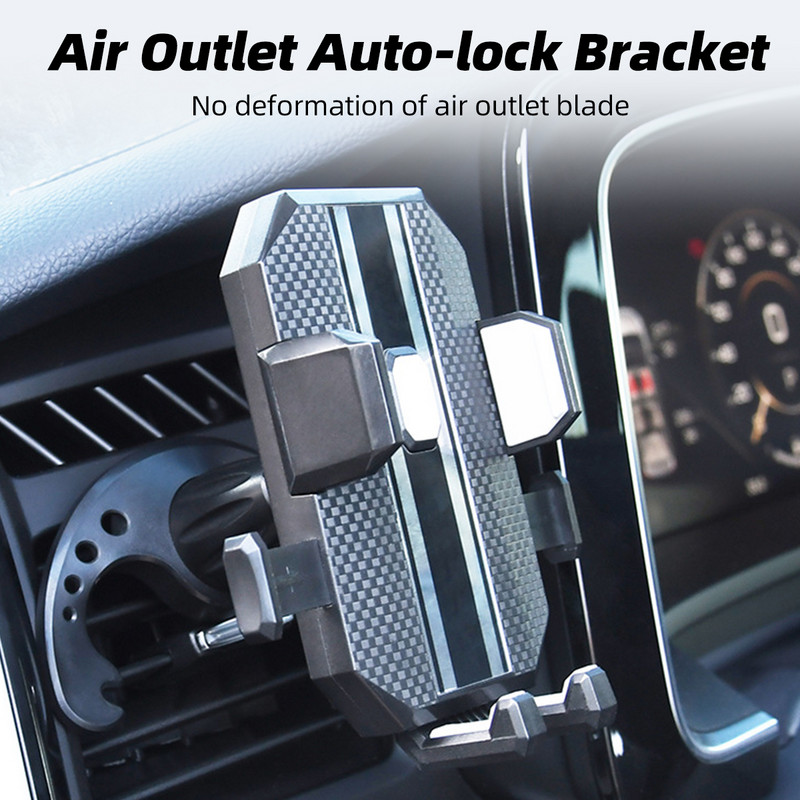 Βάση Universal Gravity Car Phone Air Vent Βάση γενικής χρήσης για κινητό τηλέφωνο σε βάση στήριξης αυτοκινήτου Υποστήριξη για iPhone14Pro Xiaomi Samsung