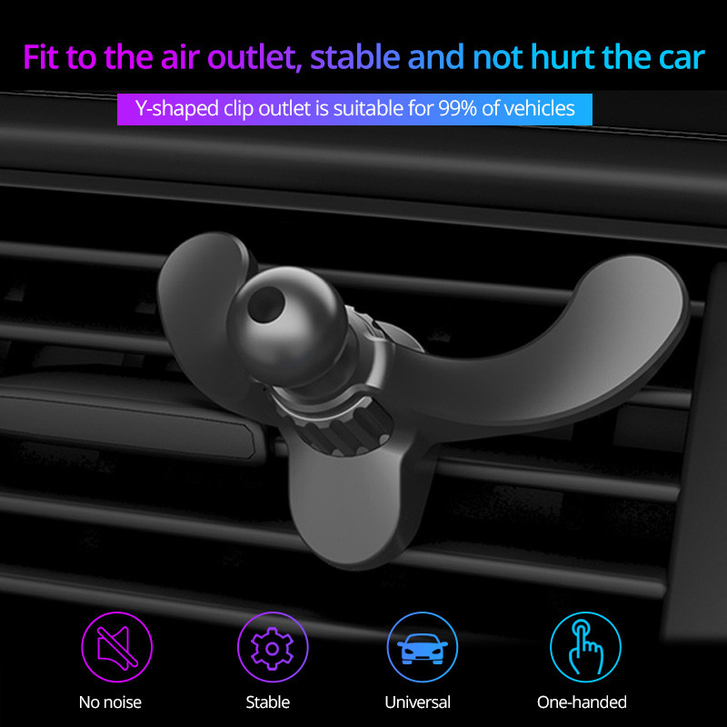 Clip de ventilație universală a mașinii Cap bilă Suport magnetic pentru telefon de mașină Accesorii pentru suport gravitațional Suport pentru telefon Suport pentru încărcător auto