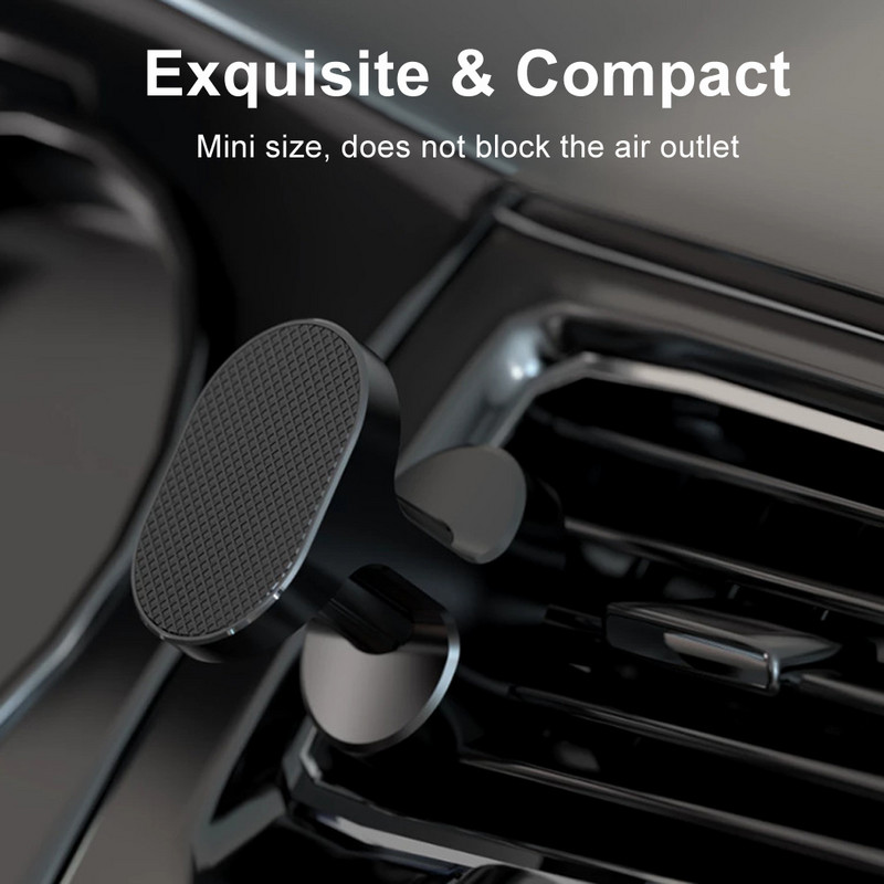 Magnetinis automobilio telefono laikiklis Magnetinis mobiliojo telefono stovas GPS palaikymas, skirtas iPhone 13 12 Xiaomi Huawei Samsung S21 S10 Ultra