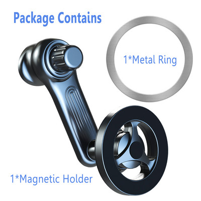 Suport magnetic universal pentru telefon Magnet puternic Cleme pentru aerisire auto Suport pentru telefon mobil pentru iPhone 14 Plus 13 12 OPPO Xiaomi Samsung