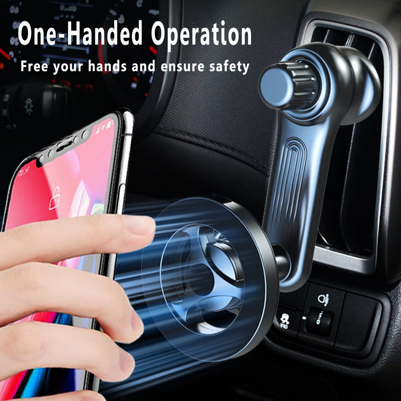 Suport magnetic universal pentru telefon Magnet puternic Cleme pentru aerisire auto Suport pentru telefon mobil pentru iPhone 14 Plus 13 12 OPPO Xiaomi Samsung