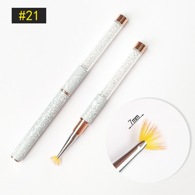 Nail Art kist Akrilne profesionalne akrilne četke za nokte Flower Painting Liner Crtanje četkica za ukrašavanje noktiju