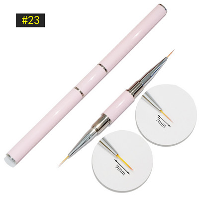 Nail Art kist Akrilne profesionalne akrilne četke za nokte Flower Painting Liner Crtanje četkica za ukrašavanje noktiju