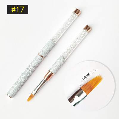 Nail Art kist Akrilne profesionalne akrilne četke za nokte Flower Painting Liner Crtanje četkica za ukrašavanje noktiju