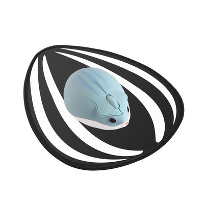 2,4 GHz ružičasti bežični miš 1200 DPI Ergonomski optički USB miš slatki miševi u obliku hrčka za djecu Pokloni za prijenosna računala s podlogom za miša