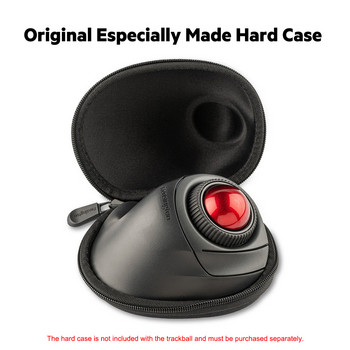 Kensington Original Orbit Fusion Wireless Trackball Mouse 2.4GHz with Scroll Ring for AutoCAD Photoshop K72363/K72362