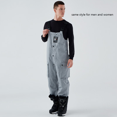 Új One Piece Sínadrágok Férfi Női Snowboard Nadrágok Bő Overallok Síruhák Szélálló Vízálló Hónadrágok Ruházat Jumpsuitek