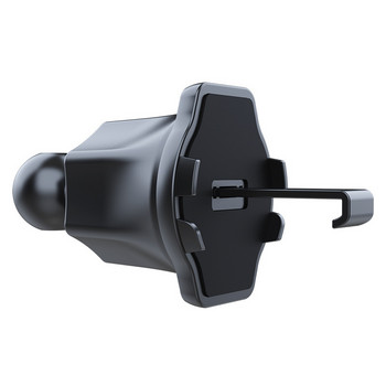 Универсална щипка за вентилационен отвор за кола 17 мм сферична глава за автомобилен изходен отвор за телефон Държач за телефон Въртене на 360 GPS скоби за вентилационен отвор Метална кука
