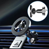 Suport magnetic pentru telefon compatibil cu Suportul pentru telefon magnetic pentru ventilație de mașină MagSafe pentru iPhone 12 13 14 Pro Max Mini Samsung Xiaomi