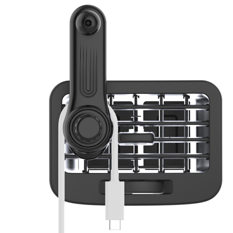 Cârlig de extensie pentru ventilație de mașină cu cap sferic de 17 mm pentru suport pentru telefonul auto, rotație de 360 de grade pentru suportul pentru telefon mobil auto cu gravitație magnetică