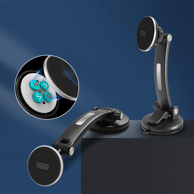 Μαγνητική βάση αυτοκινήτου αυτοκινήτου Βάση κινητού τηλεφώνου Stand In Car Magnet Βάση GPS Smartphone για iPhone 13 Xiaomi Redmi Samsung Huawei