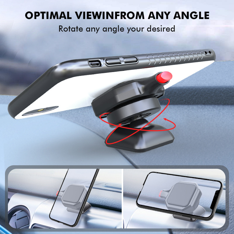 Suport universal pentru telefon auto Blocare rapidă Suport suport pentru telefon mobil pentru iPhone Samsung Xiaomi Suport GPS pentru bord smartphone pentru mașină