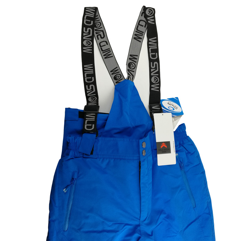 Мъжки панталони за сноуборд Водоустойчиви, ветроустойчиви и удебелени за поддържане на топлината Едноцветни гащеризони Зимни панталони за ски за сняг Плюс размер