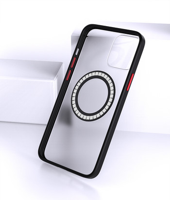 Αυτοκόλλητο για Magsafe Magnetic Patch Ring ασύρματης φόρτισης για κινητό τηλέφωνο Πίσω κάλυμμα Ισχυρός μαγνήτης για iPhone 13 12 Pro Max 11
