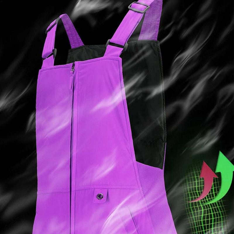 Légáteresztő és tartós, szigetelt, vízálló síelőke-overall Meleg, többfunkciós téli Ripstop snowboardozás